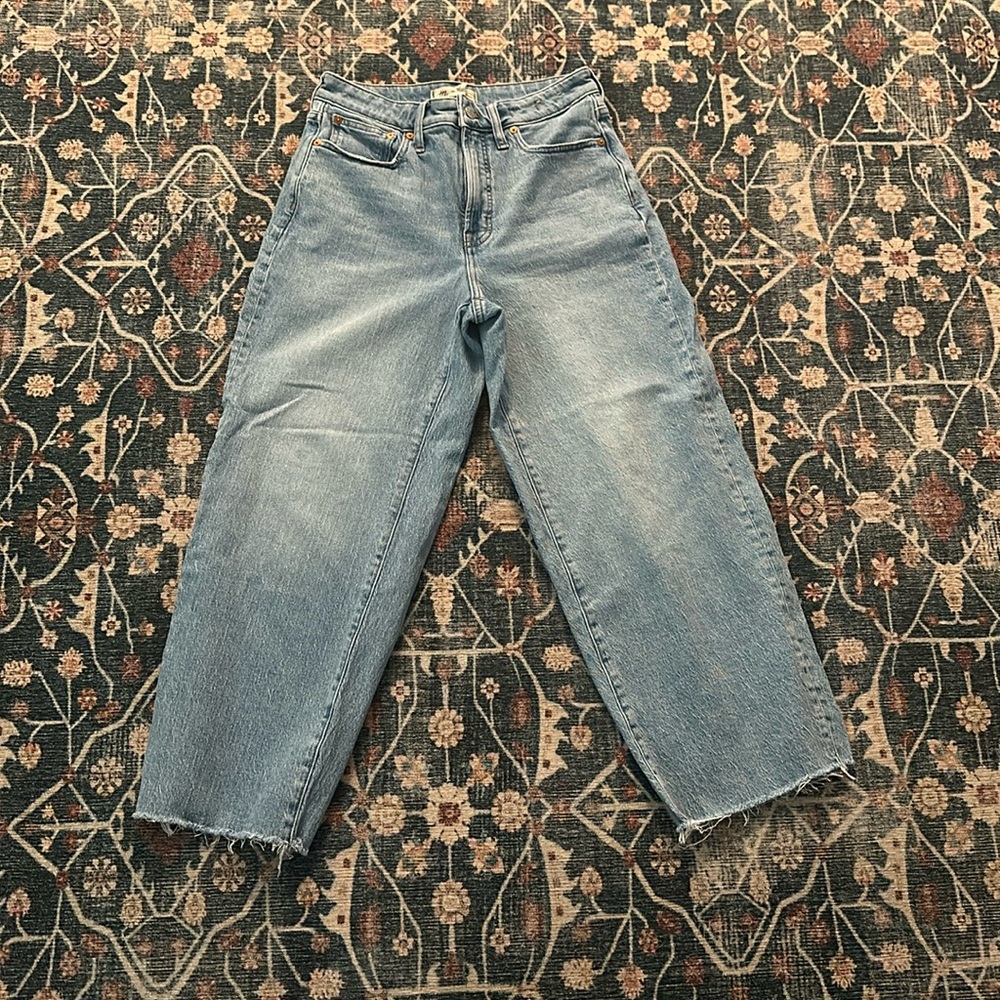 Madewell the curvy perfect vintage wide leg crop Jean